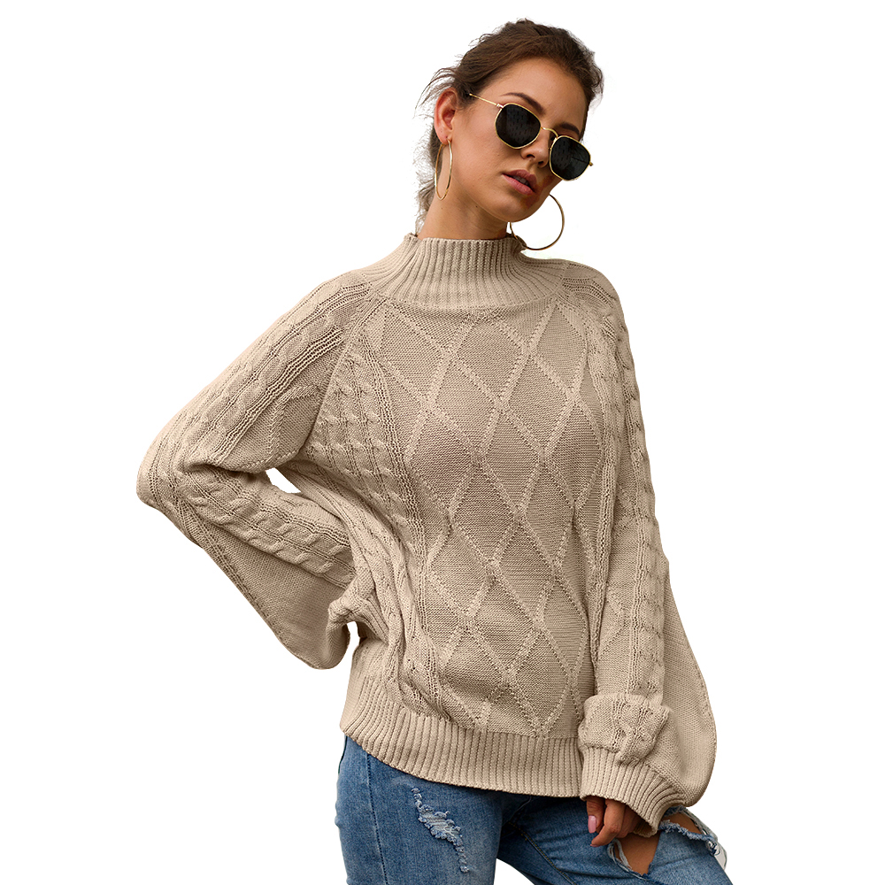 SZ60240-5 Solid Color Sweater